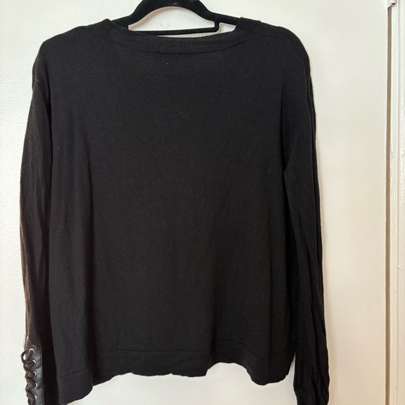 The Kooples Black Wool Sweater - Picture 5 of 5